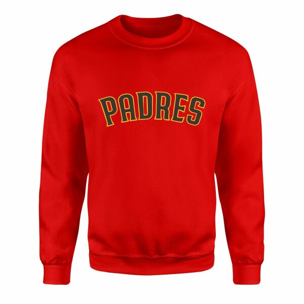 The Padres Sweatshirt M - Kırmızı