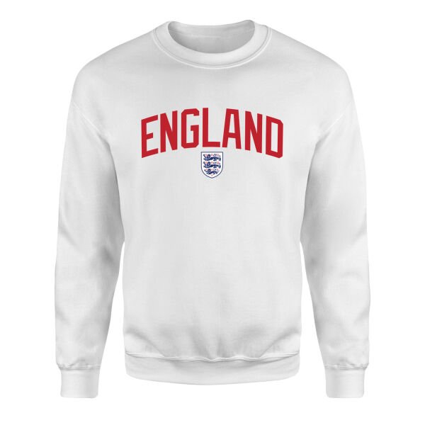 İngiltere Lionheart Sweatshirt XL - Beyaz