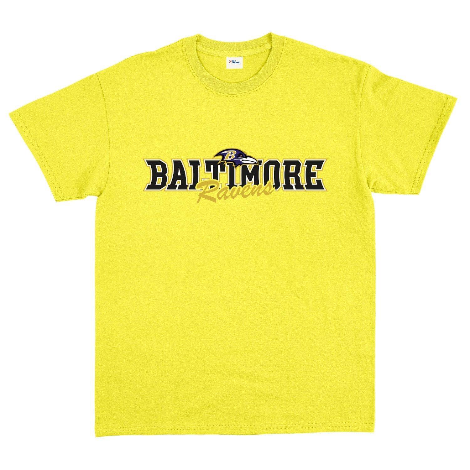 Baltimore Ravens BR Tişört M - Sarı