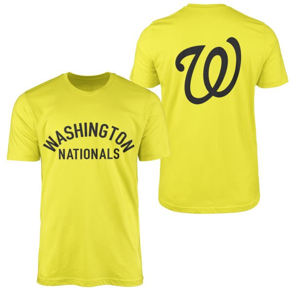 Washington Nationals Muted Tişört XL - Sarı
