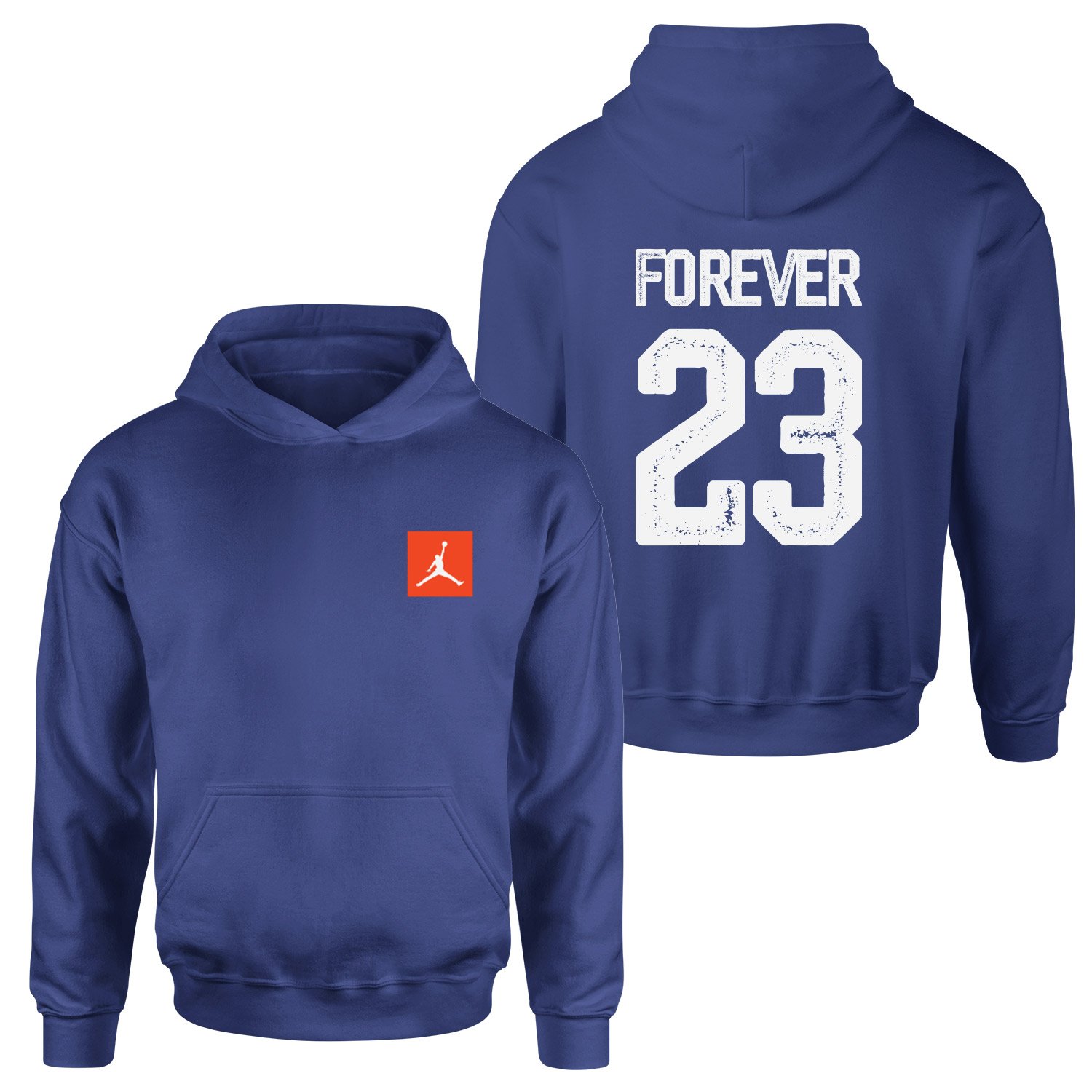 Air Jordan Forever 23 Hoodie M - İndigo Mavisi