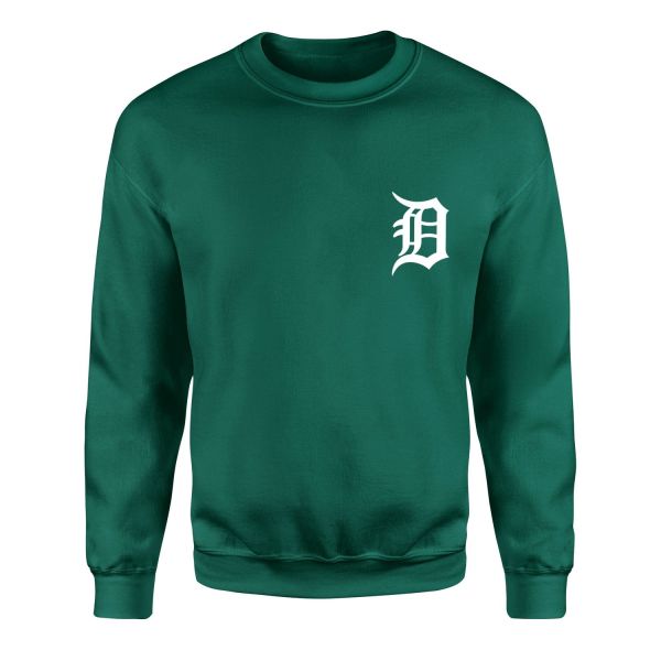 Detroit Tigers Sweatshirt M - Nefti Yeşili