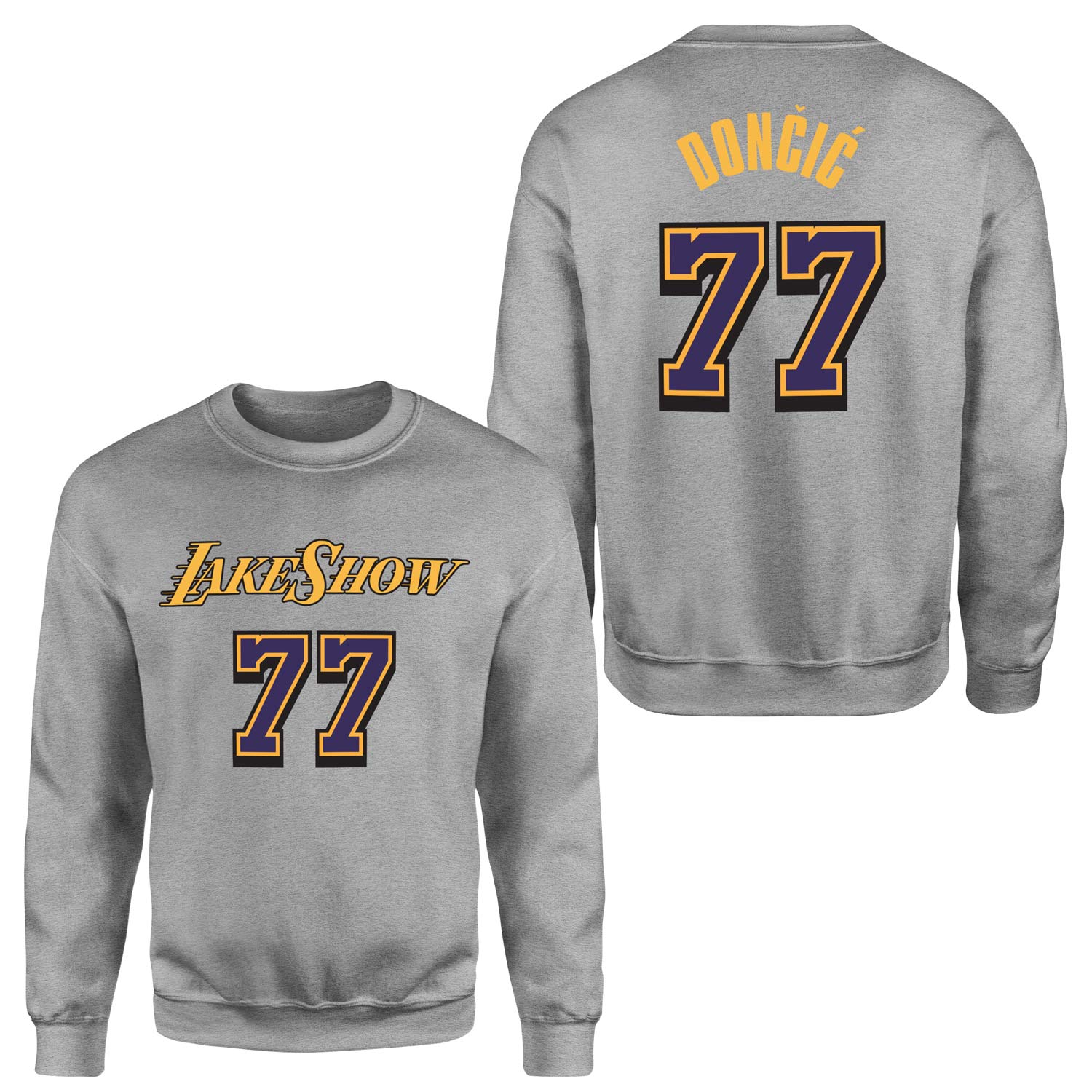Luka Doncic 77 LakeShow Sweatshirt