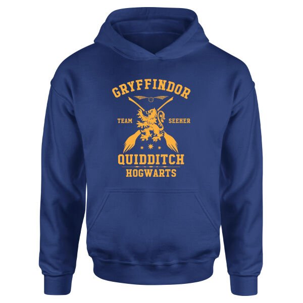 Team Seeker GRY Hoodie S - İndigo Mavisi