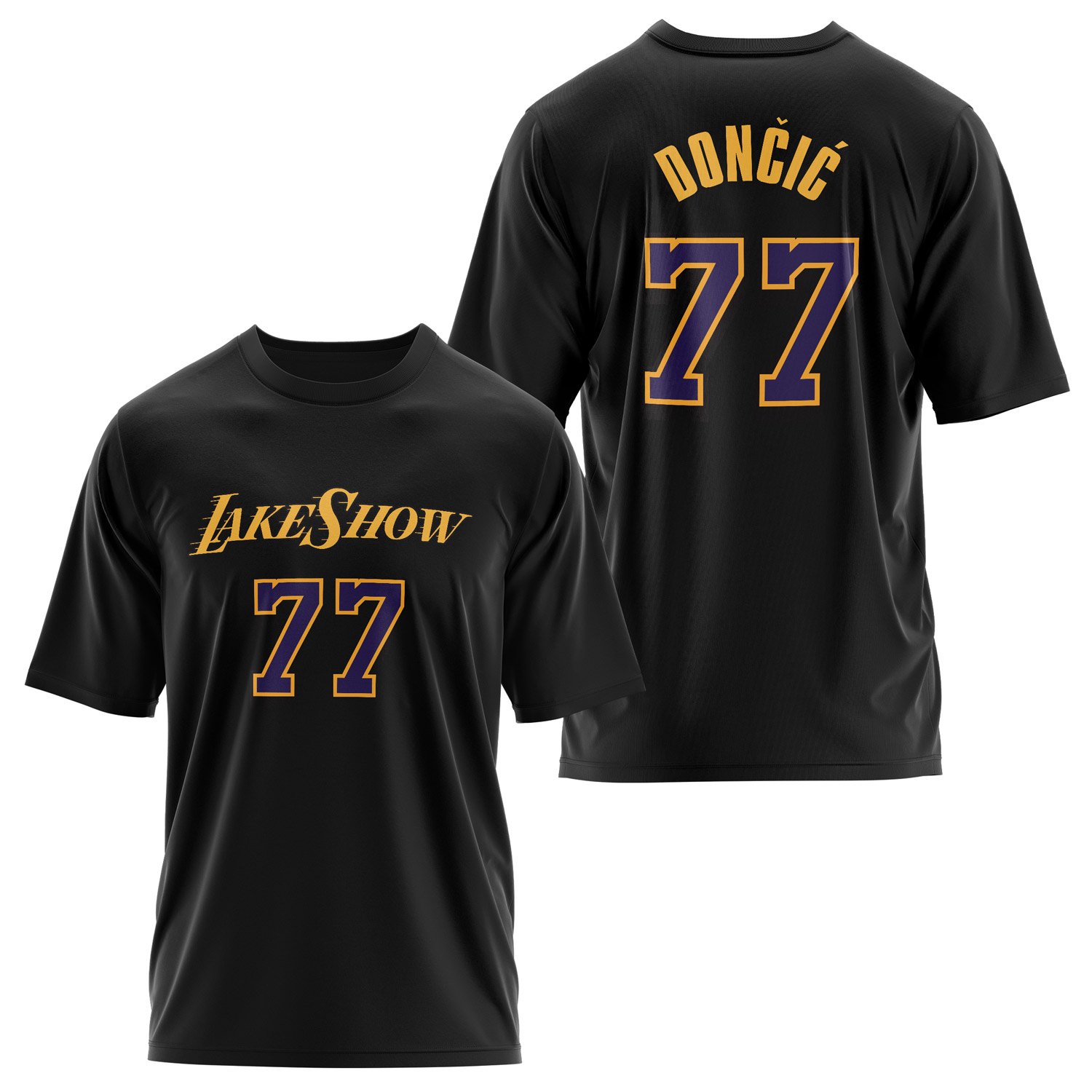 Luka Doncic 77 LakeShow Oversize Tişört
