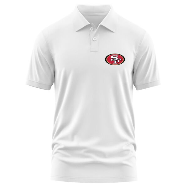 San Francisco 49ers Polo Tişört L - Beyaz