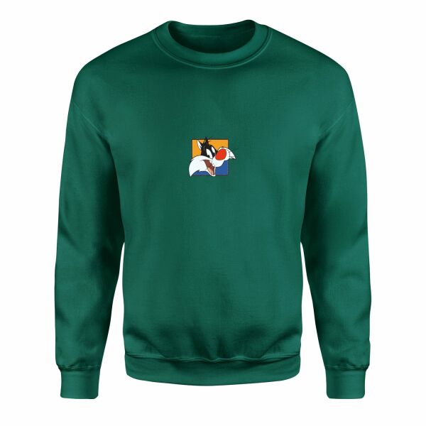 Slyvester Sweatshirt S - Nefti Yeşili