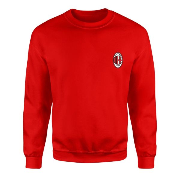 AC Milan Sweatshirt M - Kırmızı