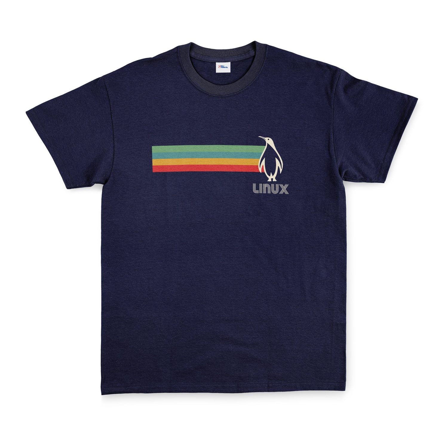 LINUX Tişört XXL - Lacivert