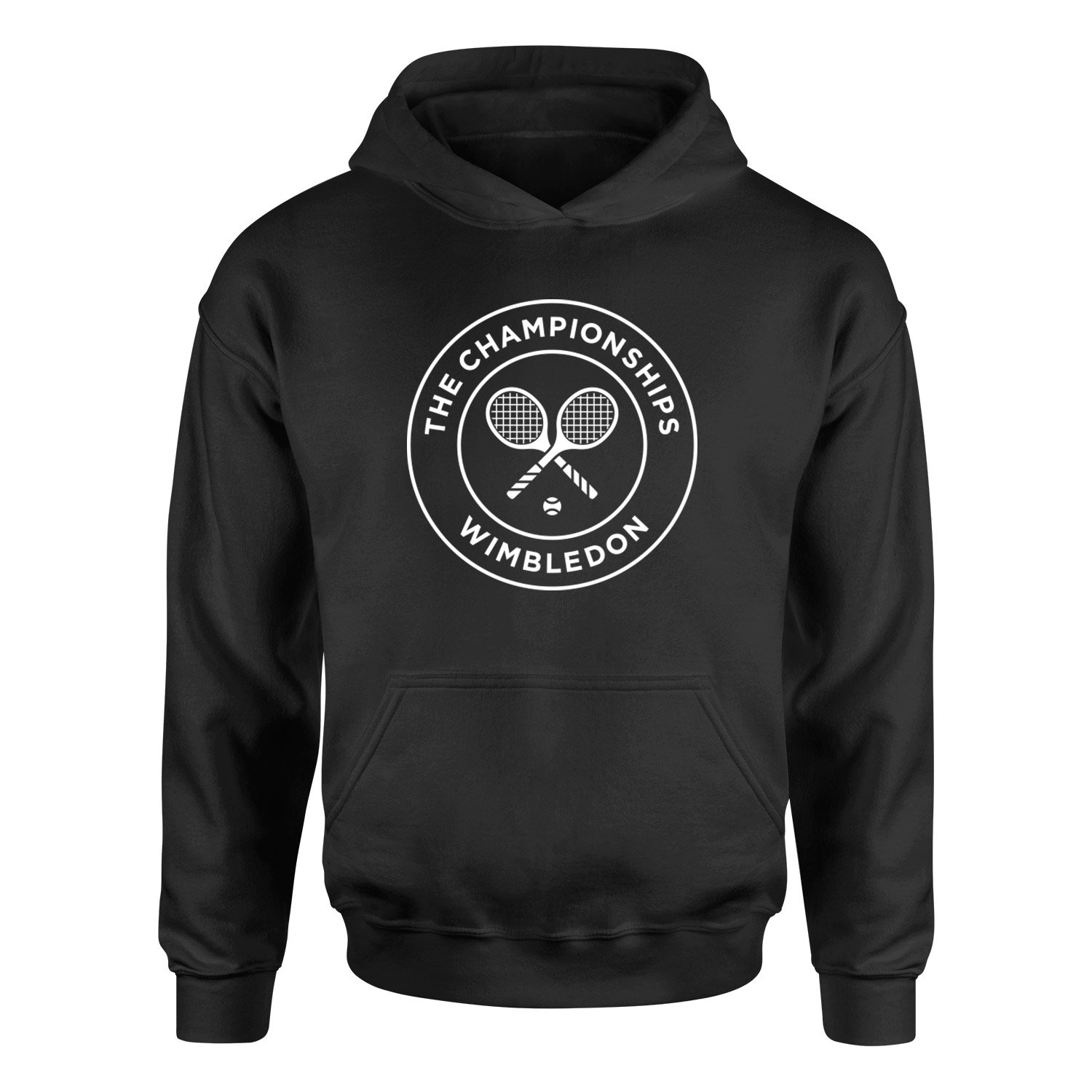 Wimbledon Big Hoodie XXL - Siyah