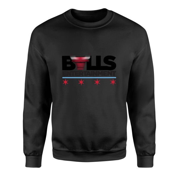 Bulls Entertainment Sweatshirt S - Siyah