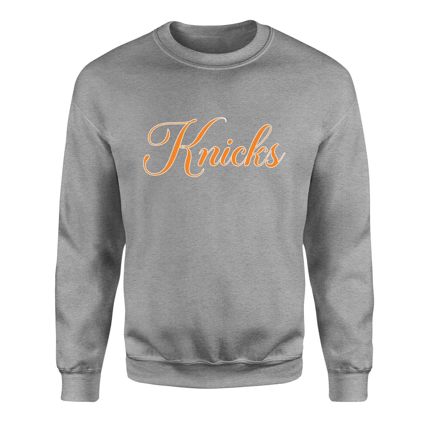 Knicks Cursive Sweatshirt S - Gri
