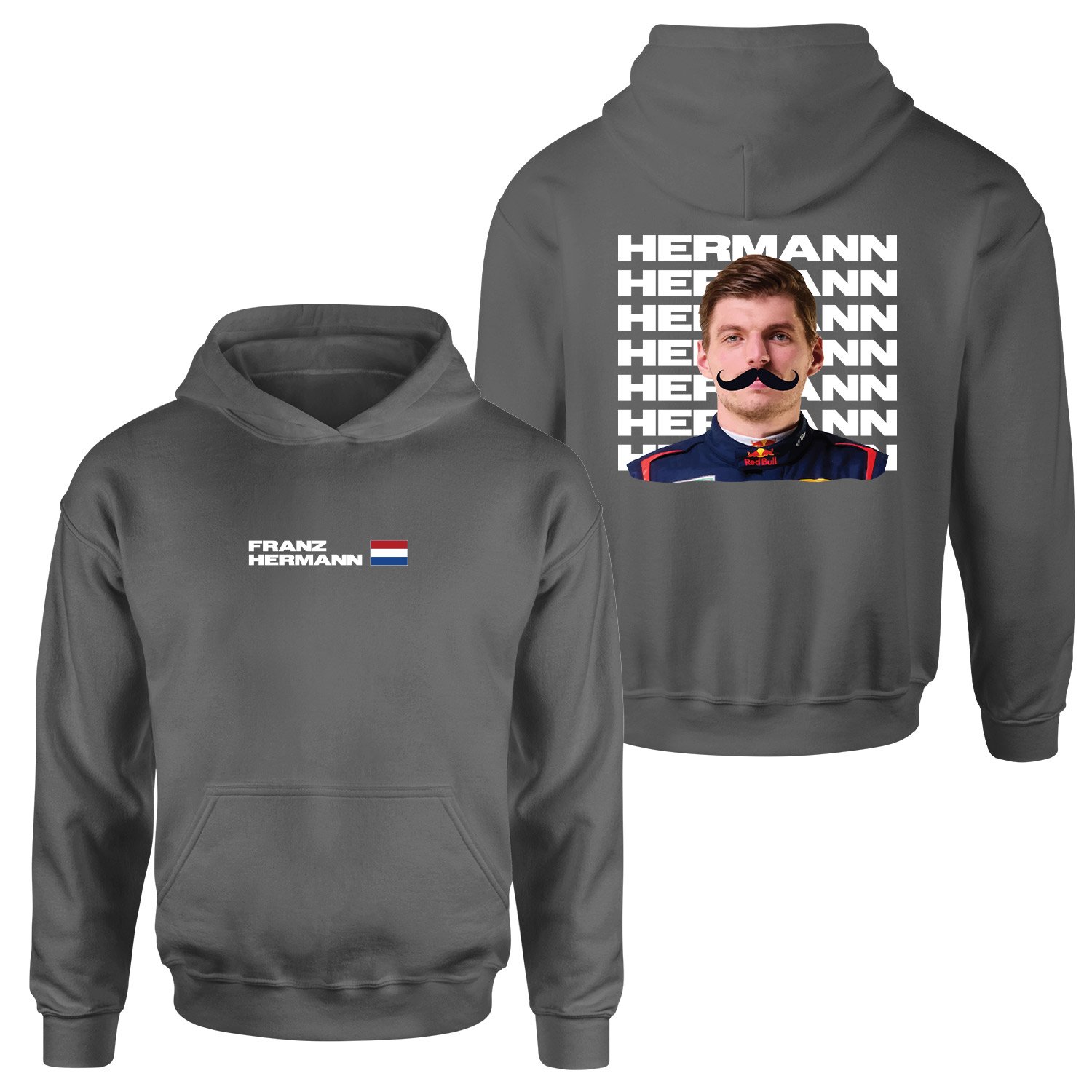 Franz Hermann Red Bull Driver Hoodie S - Füme