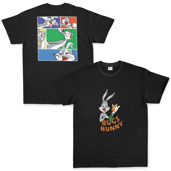 Bugs Bunny 360 Tişört XL - Siyah
