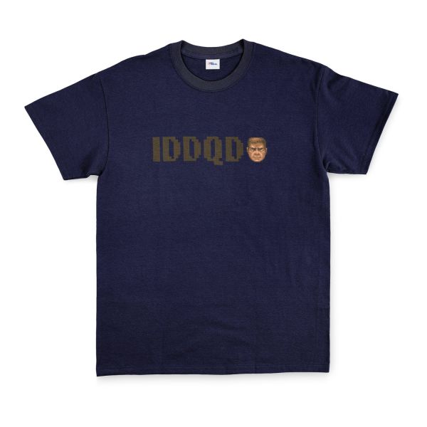 IDDQD | DOOM Tişört L - Lacivert
