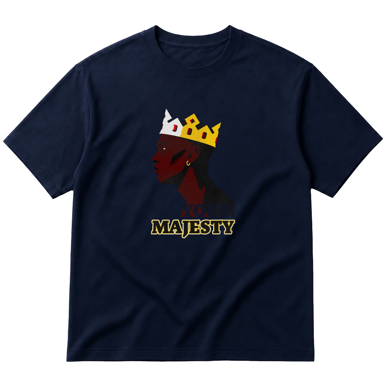 Air Jordan Your Majesty Oversize Tişört S - İndigo Mavisi