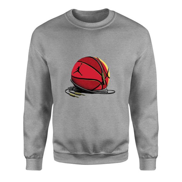 Air Jordan UNPLUGGED Sweatshirt M - Gri