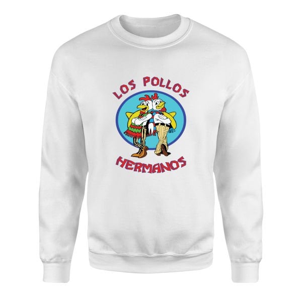 Los Pollos Hermanos Sweatshirt M - Beyaz