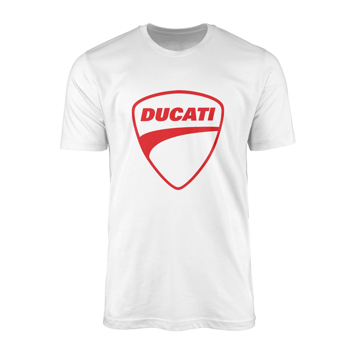 Ducati Shield Tişört XL - Beyaz