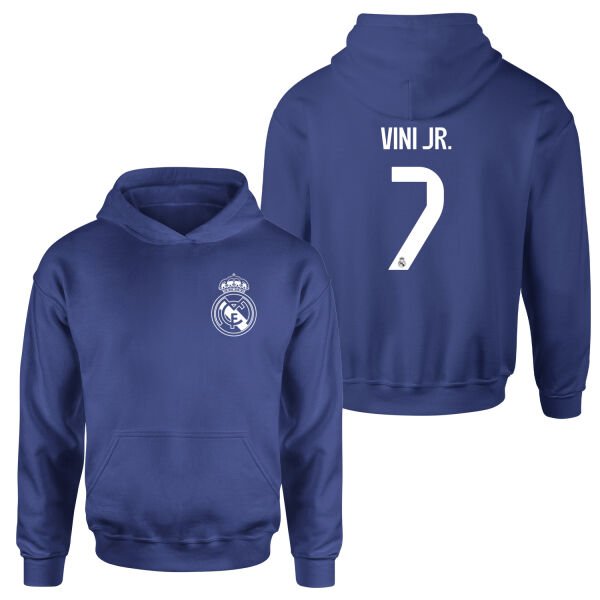 Vinícius Júnior RM BL Forma Hoodie S - İndigo Mavisi