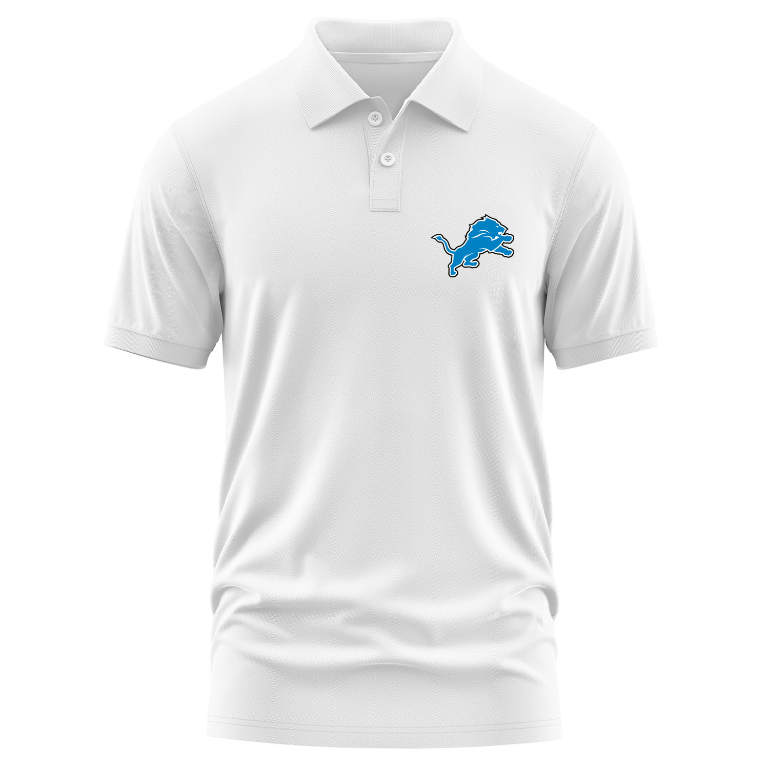 Detroit Lions Polo Tişört M - Beyaz