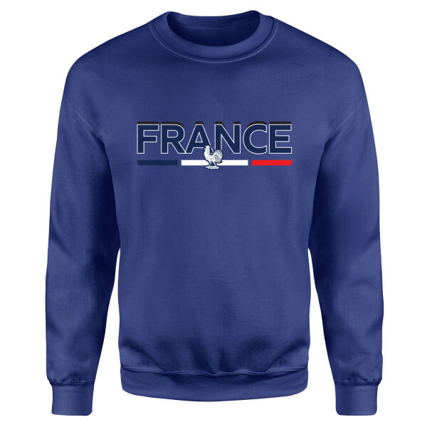 Fransa Sweatshirt L - İndigo Mavisi