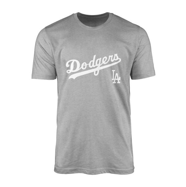 Dodgers, LA Tişört L - Gri