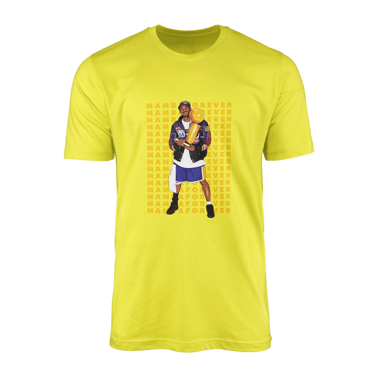 MAMBA FOREVER Kobe Bryant Tişört XXL - Sarı