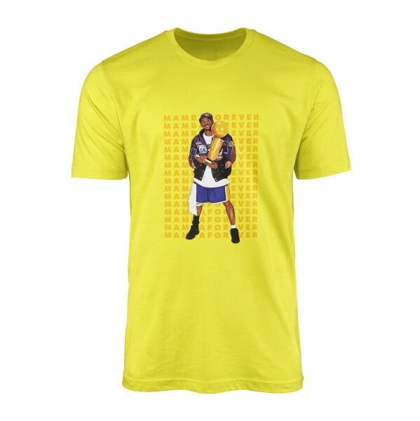 MAMBA FOREVER Kobe Bryant Tişört XXL - Sarı