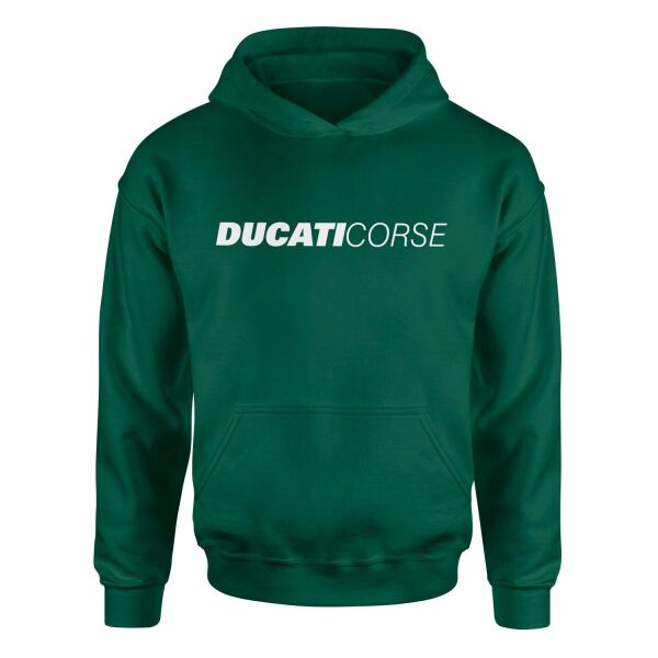 Ducati Corse Hoodie L - Nefti Yeşili