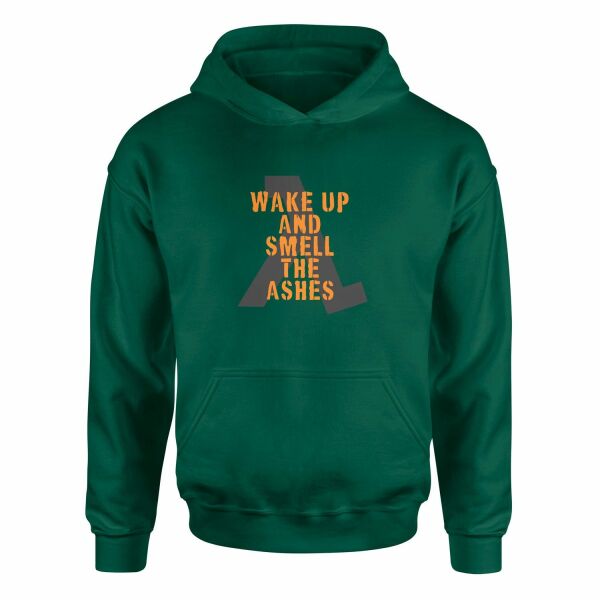 Wake Up And Smell the Ashes Hoodie XXL - Nefti Yeşili