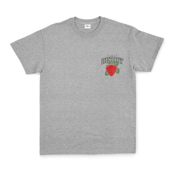 Strawberry Tişört M - Gri
