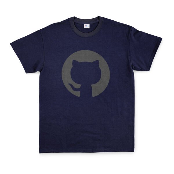 GitHub Tişört XXL - Lacivert