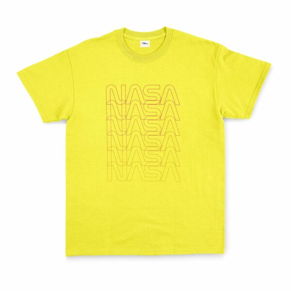NASA Classic Worm Blend Tişört L - Sarı