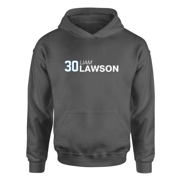 Liam Lawson 30 Hoodie L - Füme