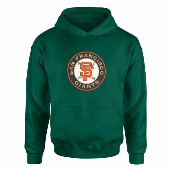 San Francisco Giants L Hoodie S - Nefti Yeşili