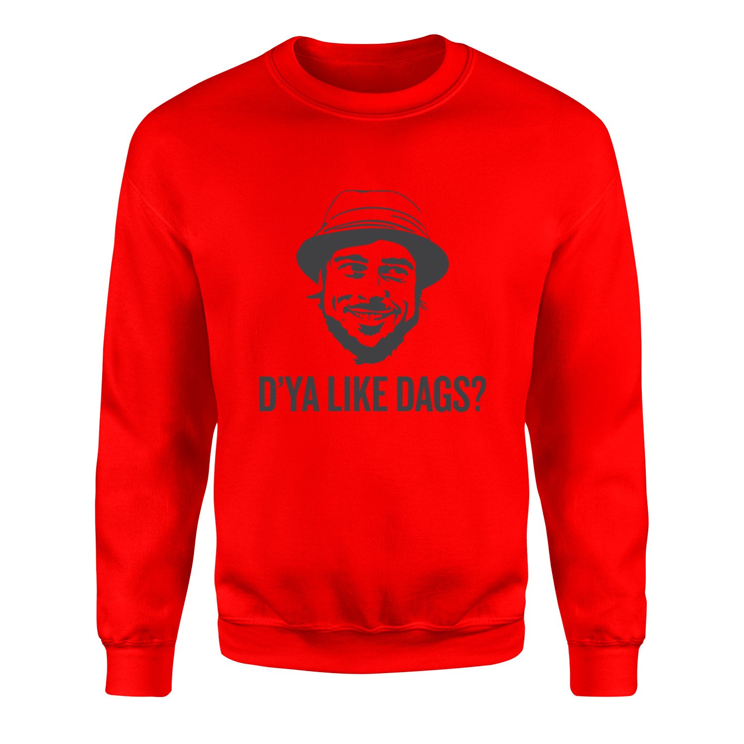 D’ya Like Dags? Snatch Sweatshirt XXL - Kırmızı