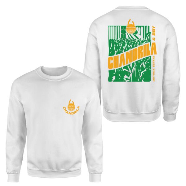 Chandrila, Mothma Estate Sweatshirt XL - Beyaz