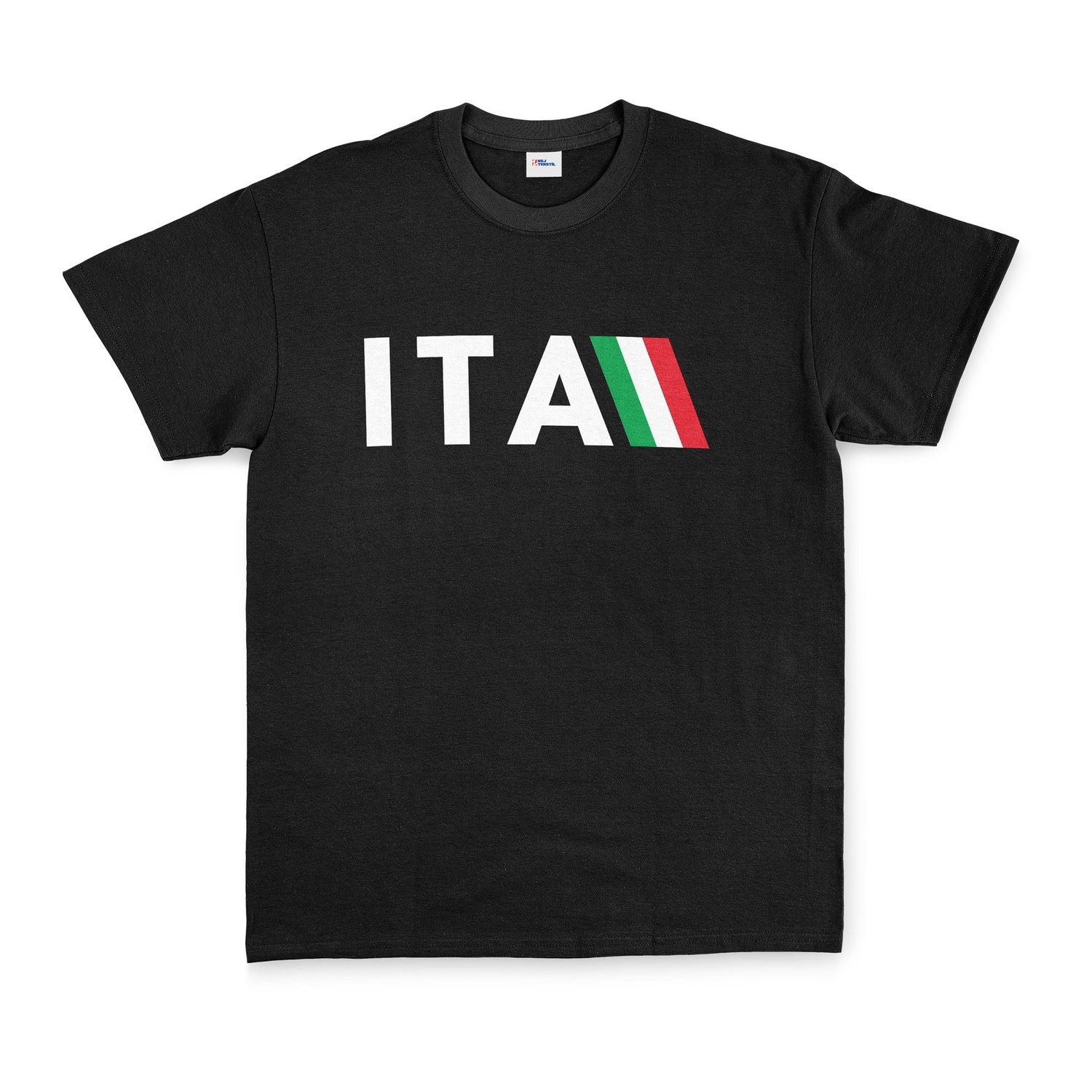 Forza ITA Scudetto Tişört XL - Siyah