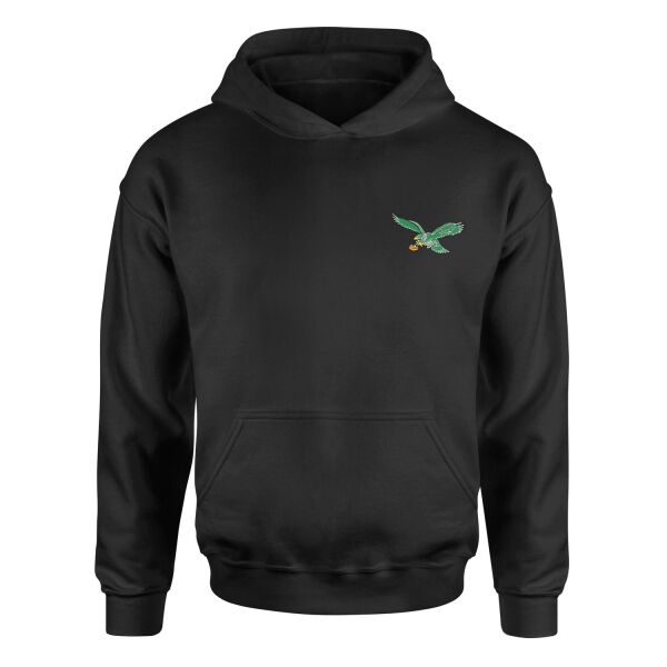 Philadelphia Eagles Retro L Hoodie XL - Siyah