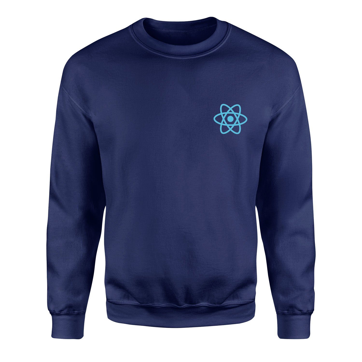 React.js Sweatshirt XL - İndigo Mavisi