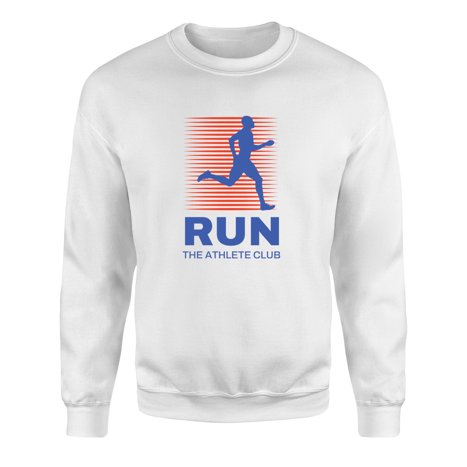 Run, The Athlete Club Sweatshirt XXL - Beyaz