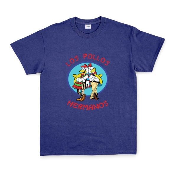 Los Pollos Hermanos Tişört L - İndigo Mavisi