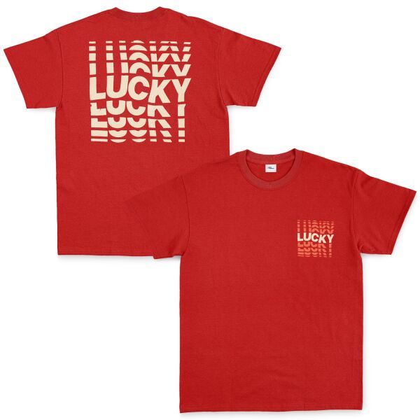 Lucky Tişört XL - Kırmızı