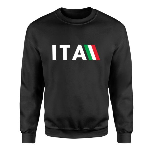 Forza ITA Scudetto Sweatshirt XXL - Siyah