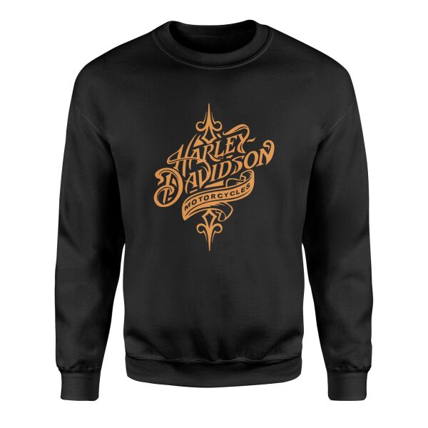 Harley-Davidson Motorcycles O Sweatshirt XL - Siyah