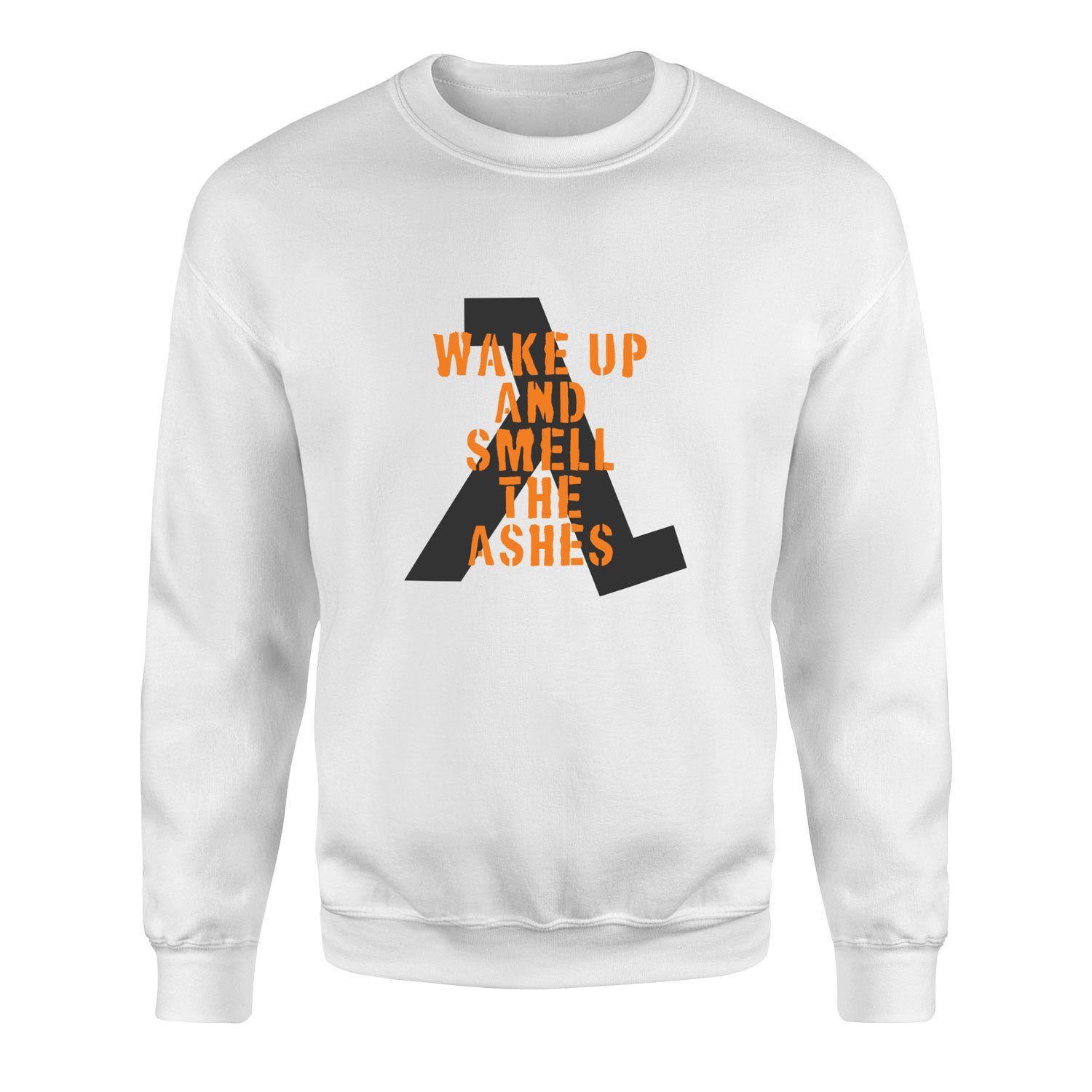 Wake Up And Smell the Ashes Sweatshirt XXL - Beyaz
