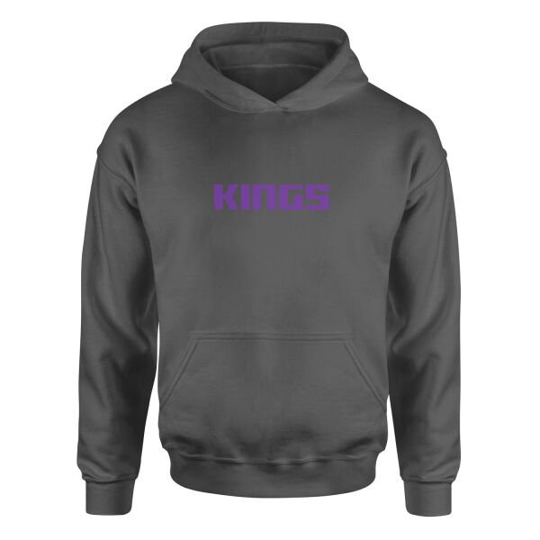 Sac Kings Iconic Hoodie S - Füme
