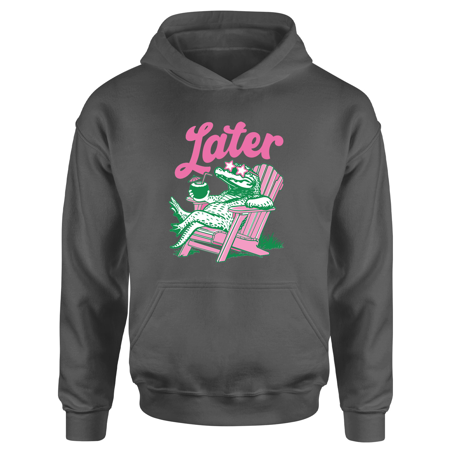Later Hoodie S - Füme
