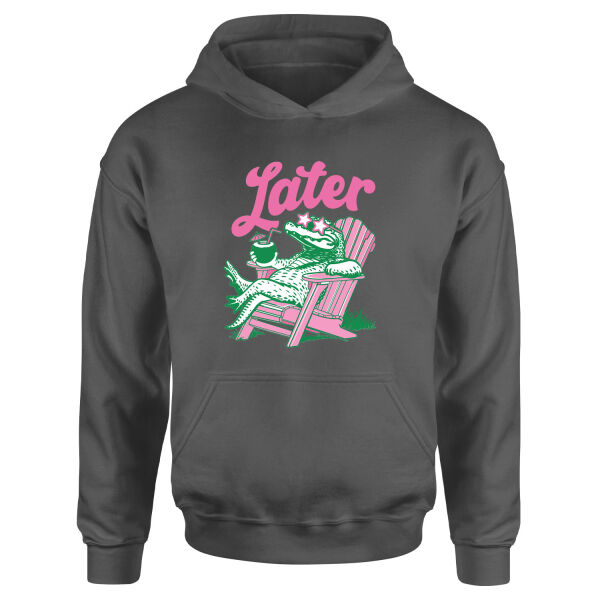 Later Hoodie S - Füme